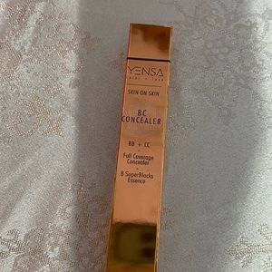 Tends skin on skin bc concealer